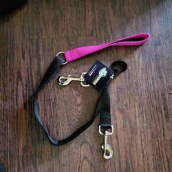 BRANDNEW  TRAINING LEASH  HAS 2 HASPS TO HOOK TO HARNESS TO TEACH TO WALK PROPERLY  