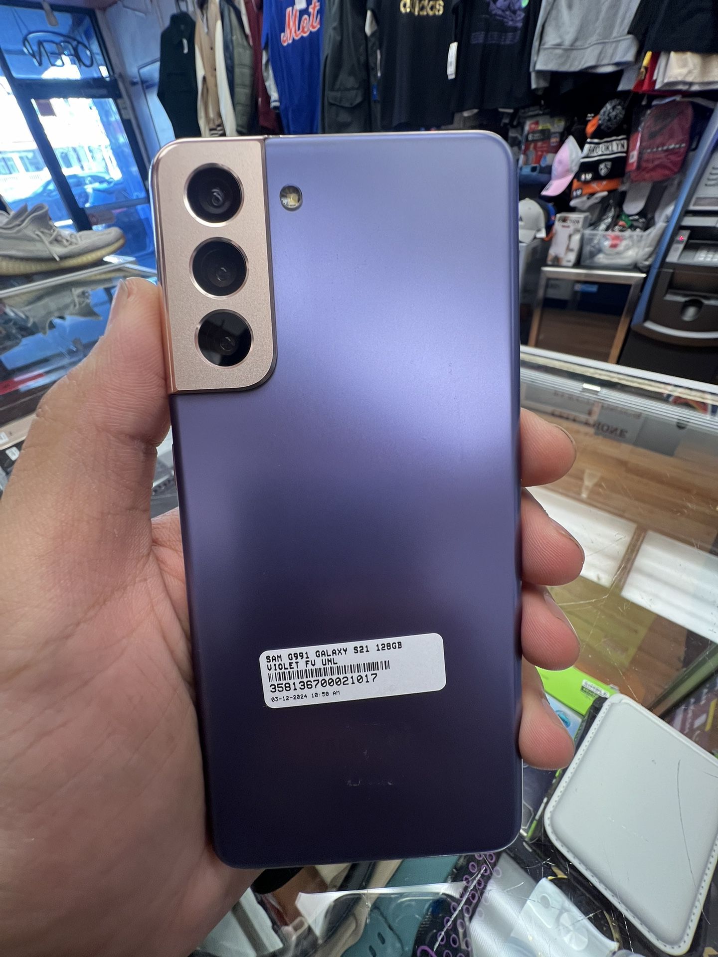 Samsung Galaxy S21 128gb Violet Unlocked 