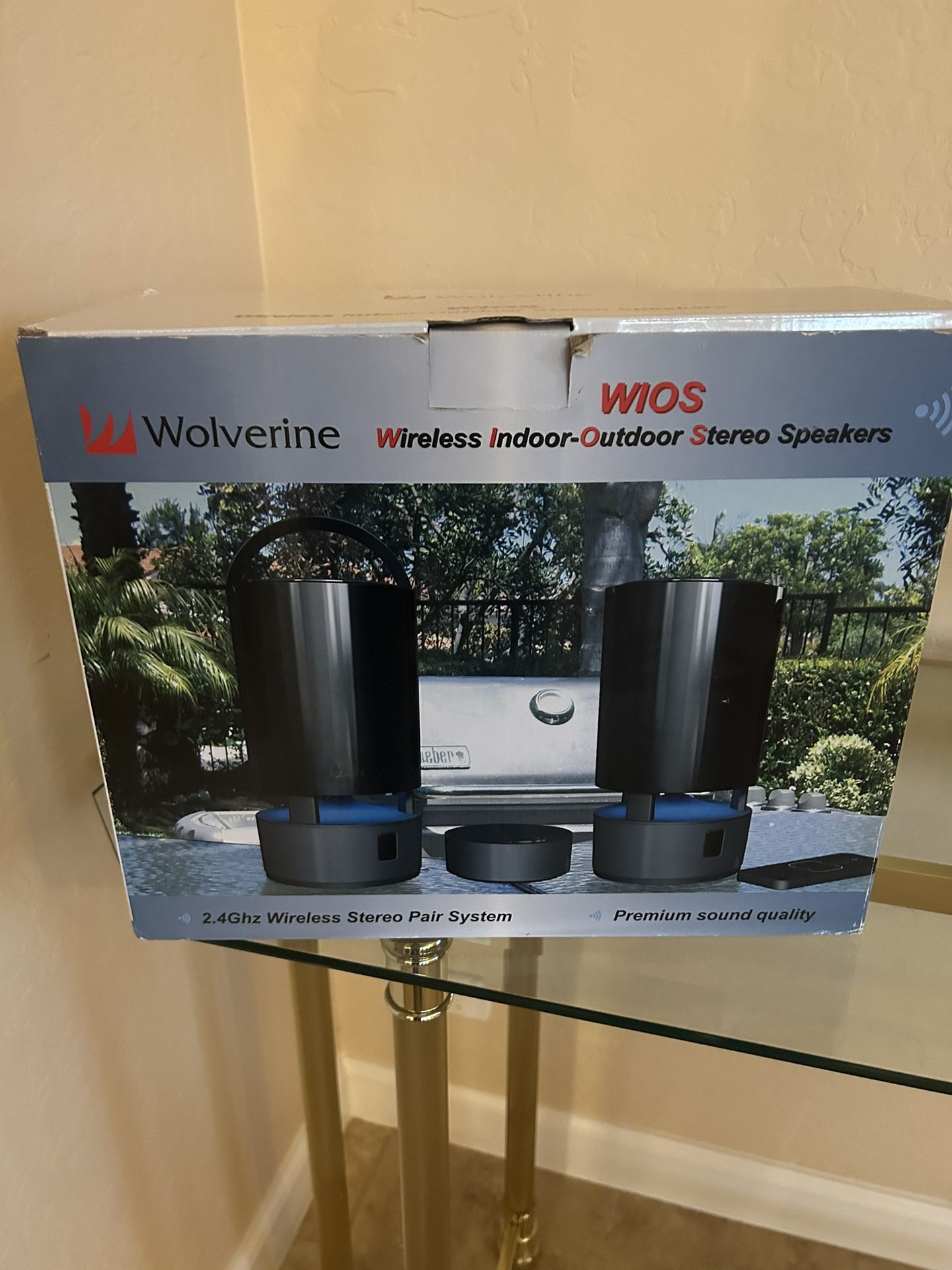 Wolverine Indoor Outdoor Wireless Dual Speaker