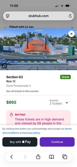 Pitbull concert tickets