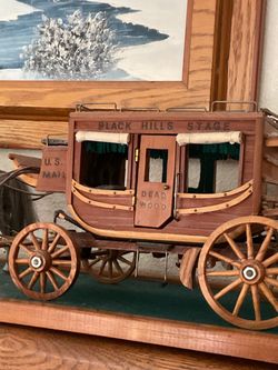 Hand made stage coach