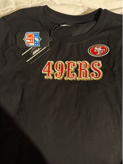 49ers - Pro Standard Stitched black shirt - women’s 2XL