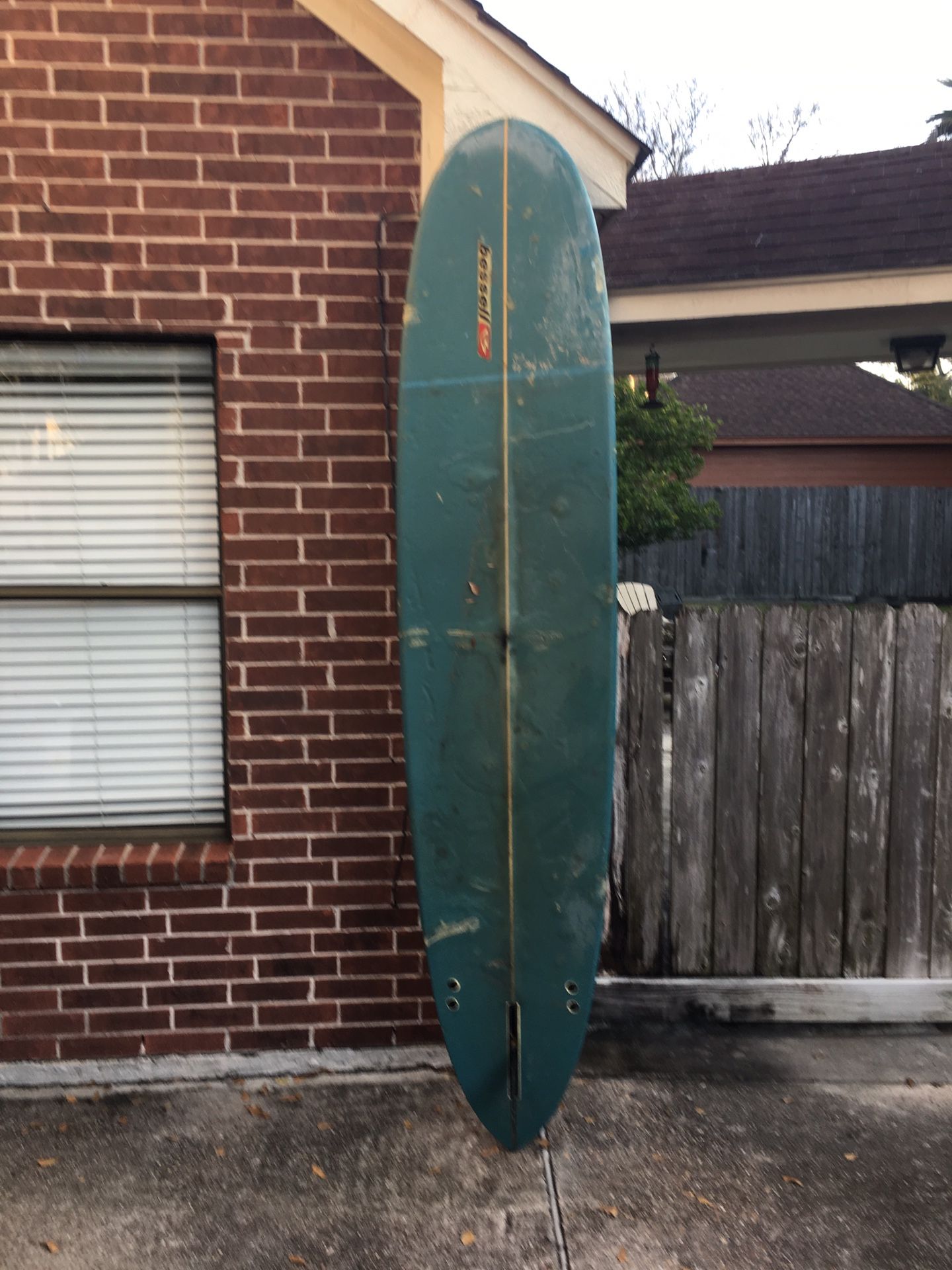 9 foot Bessell surfboard $375