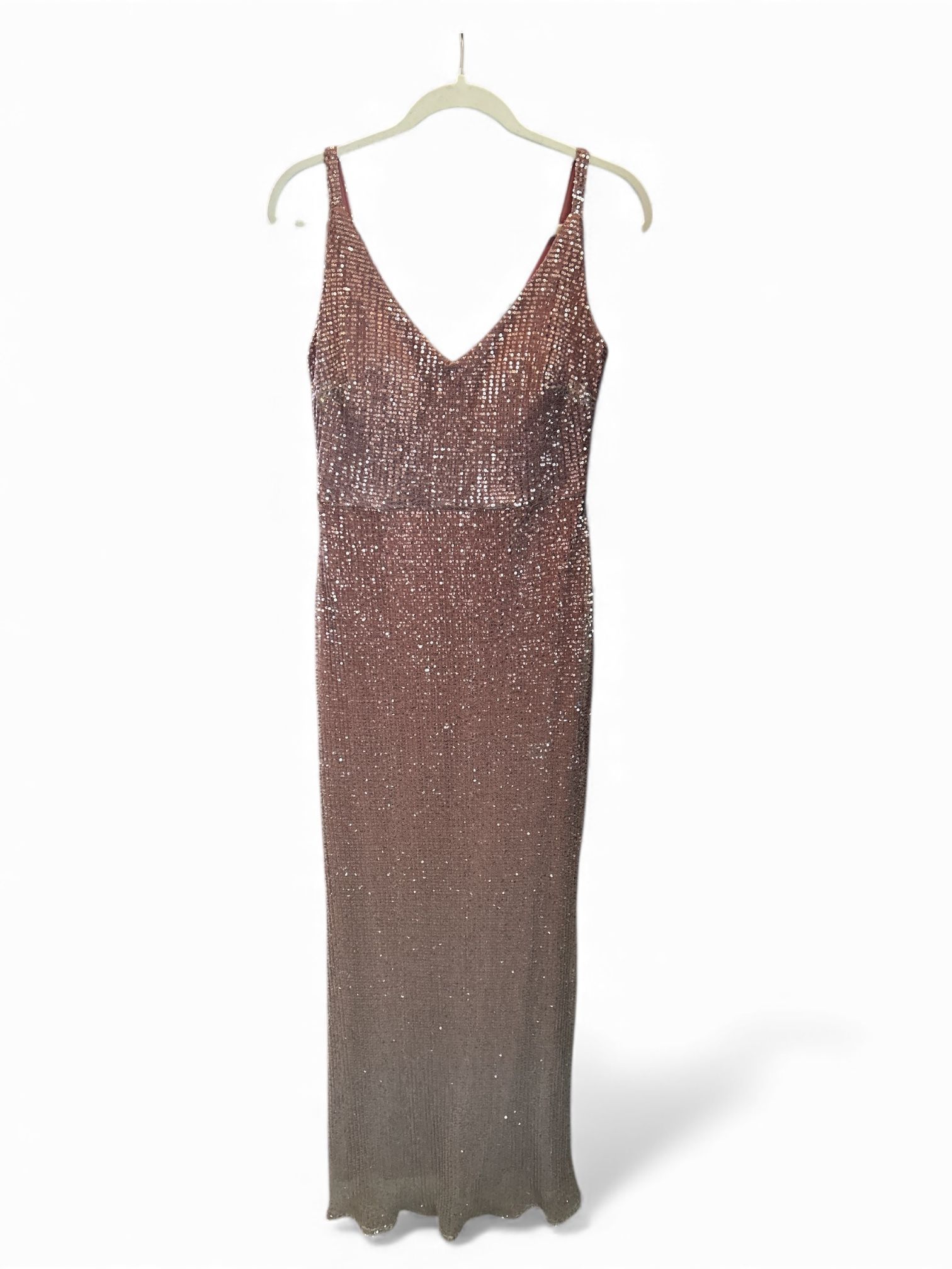 NW Pink & Silver Formal Dress Size 10