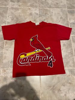 Vintage St. Louis Cardinals Fernando Vina #4 Youth SZ L 8-10 T-Shirt
