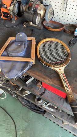 Chemold Rod Laver Vintage Wooden Tennis Racket