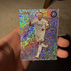 2024-25 Topps Merlin UEFA Kylian Mbappe REAL MADRID “The Shiny” SSP #S-9
