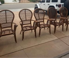 Rattan chairs