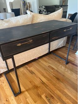 Mid Century Style Desk/vanity/Sofa Table