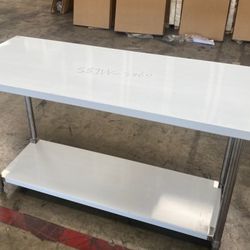 All Stainless Steel Table NSF 60W x 24D x34H inches
