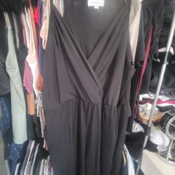 Black Dress Jumpsuit