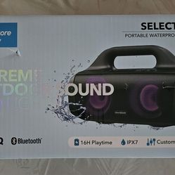 Anker Soundcore Select Pro + Portable Outdoor Speaker LED Bluetooth Speaker IPX7

