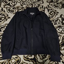 Men's XL Michael Kors navy bomber jacket