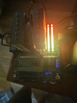 Parts combo: Ryzen 7600x, but Aorus elite b650, 32gb ddr5 and more