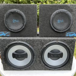 Car Audio Equipment Complete Speaker System with Amp