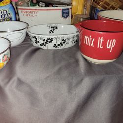 Various Mixing Bowls