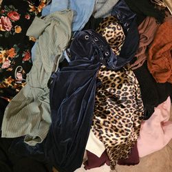 Woman size Small Medium and Large clothes Dresses shirts shorts