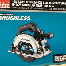Makita 18v LXT Brushless 6 1/2 Circular Saw (Tool-Only) $160