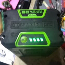 Greenworks Pro 80v Max Lithium 4AH