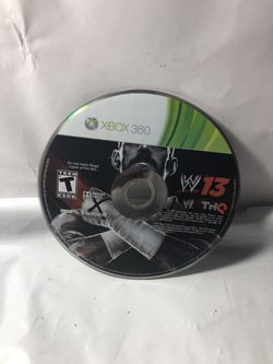 WWE 13 Game Xbox 360 - Tested - Fast Shipping!