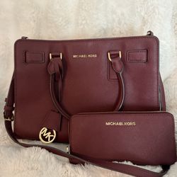 Michael Kors Bag And Wallet