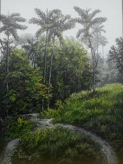 Original Landscape Cuban artwork by artist