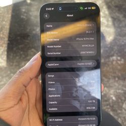 iPhone 16 Pro Max 1tb 92% Battery Life