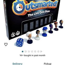 OUTSMARTED - The Live Family Quiz Show Board Game | Ages 8+ | for 2 to 24 Players 2023 Edition
