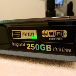 LG BLU-RAY WIRELESS Wi Fi CERTIFIED PLAYER INTEGRATED 250GB HARD DRIVE