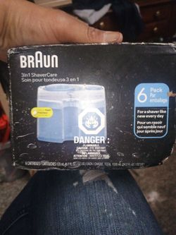 Braun 3in1 ShaverCare Refill Cartridges 6-Pack