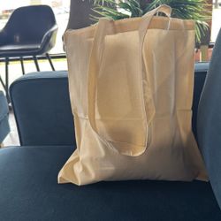 Bulk Cotton Tote Bags Set of 12 – Natural Reusable Grocery Bags