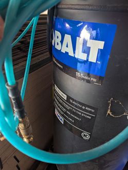 60 Gal. Electric Air Compressor, Piping, Filter, Hose Reel and Install Kit