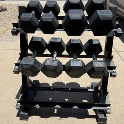 Dumbells And Rack