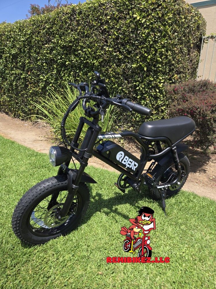 Brand New Qbear K6 Plus Mini Electric Bike, 750 Watts Mini Electric Bike, 30 Mph Electric Bike, Mini Bikes, Electric Bikes ๐ฅ ๐ฅ๐ฅ