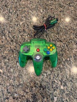 Nintendo 64 Jungle Green controller