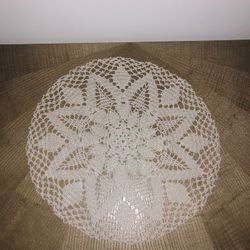 Hand Knitted Tablecloth