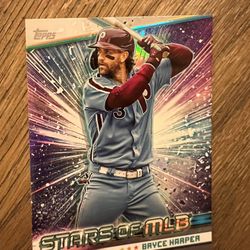 2024 Topps Stars of MLB #SMLB14 Bryce Harper - Philadelphia Phillies