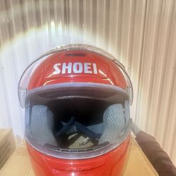 SHOEI & HJC MOTORCYCLE HELMETS-Large-$120