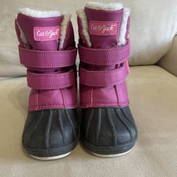 Girls Waterproof Snow Boots 