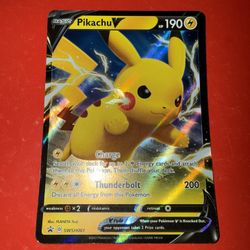 Pikachu V Promo SWSH: Sword & Shield Promo Cards SWSH061 