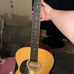 Acoustic Left Handed Guitar 