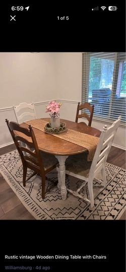 Free table and chairs