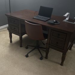 Solid Wood Desk 