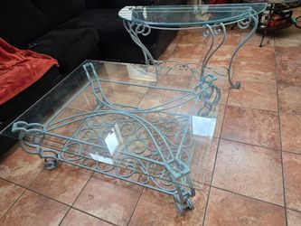 Glass tables