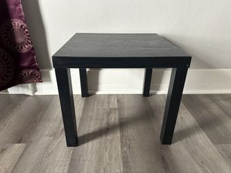 Mainstays Parsons End Table (Black Finish)