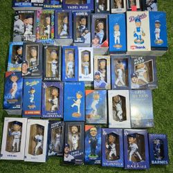 Dodgers Bobbleheads (Ohtani, Kershaw, Koufax)