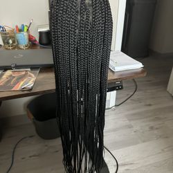 FULL LACE BRAIDED UNIT