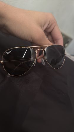 Ray-ban aviator glasses