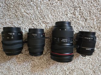 Canon DSLR Lenses and Accessories