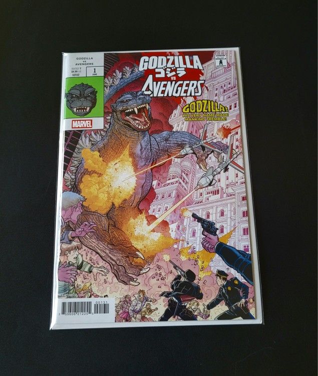 Godzilla VS Avengers #1